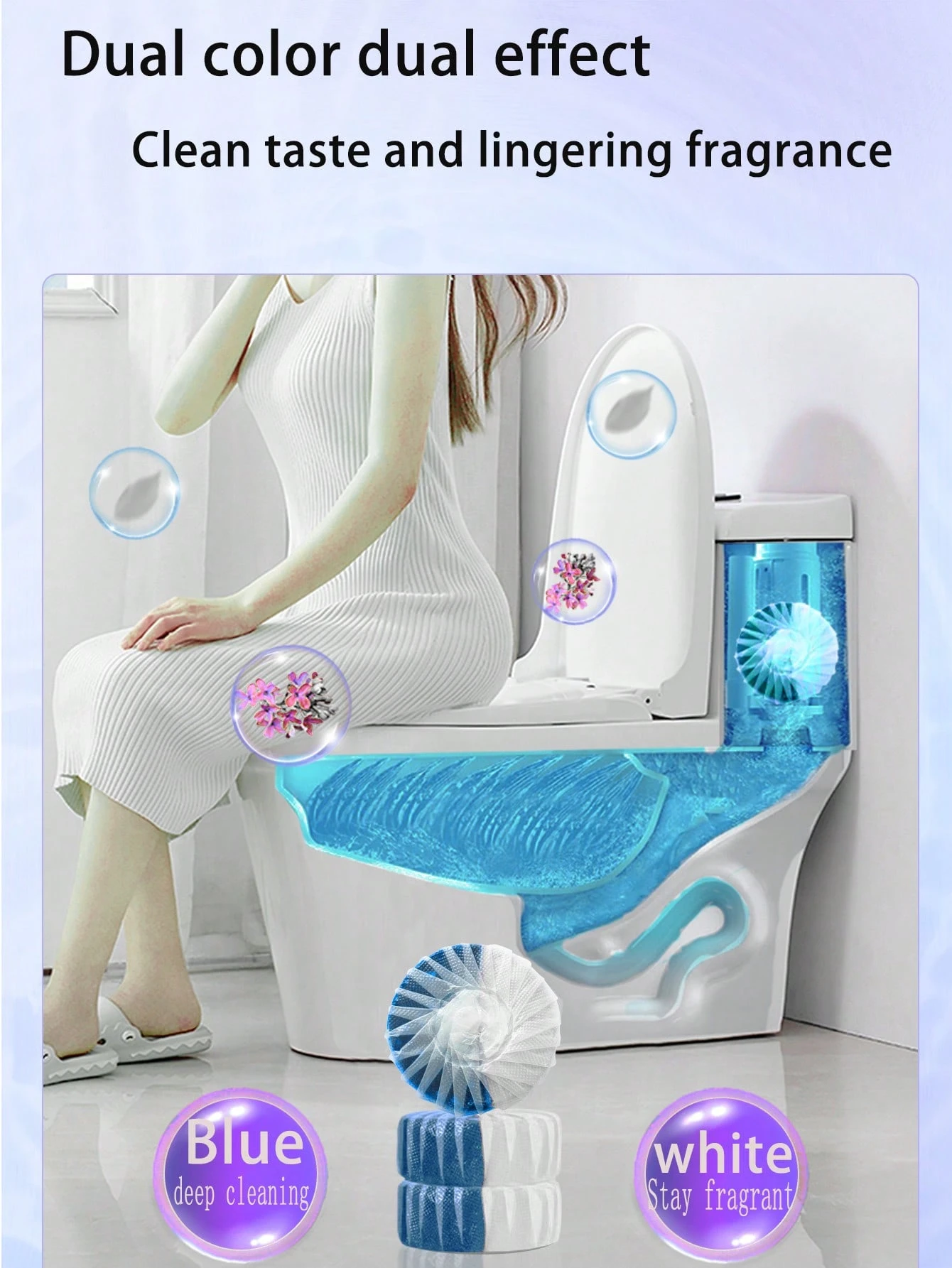 3 Secchietti Assorbi-odori Ubbi Lavanda - Per Camera Bambini E Pannolini