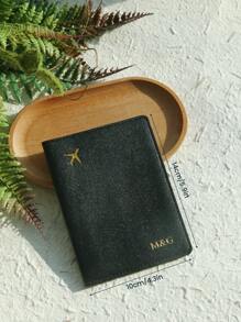 Personalized Passport Cover, Customizable Name Embossing, Passport Holder, Customizable Letters, Travel Wallet, Elegant Card Case, Unique Travel Gift, Birthday Gift, Gift For Friends - New Color - View 8