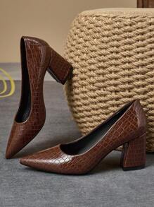 MonaNise Femmes Mode Glissant marron, Orange extérieur, Bout carré rose, Bout fermé bordeaux, Escarpins violets, Décontracté rouge, Extérieur kaki, Décontracté gris foncé, Haut de gamme marine, Plates-formes confortables noires - Tabac - Voir 6