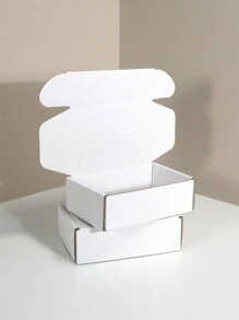 8 个瓦楞纸盒，多种尺寸可选，三层纸板盒，适用于运输、邮政、快递包装，适合小型企业产品包装和配送