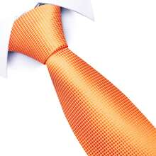 AlanKing 1pc Men's Solid Striped Paisley Necktie Formal And Party Accessories Ideal Choice For Men Gift Men Necktie - Color Mixing - View 13