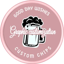 50 Custom Plastic Token Chips To Add Your Personal Logo And Text To Wedding Bars, Golf And Birthday Parties, Multi-Functional, Anti-Mold, Ornamental, Exquisite, Stylish, High-Quality, Adorable, Modern, Custom, Unique, Personalized, Ideal Gifts For Him, Ideal Gifts For Her, Her, Boyfriend, Girlfriend, Dad, Mom, Family, Friends, Son, Daughter, Kids, Kitchen, Dining Room, Bedroom, Office, Living Room, Home, Garden, Tea Room, For Anniversaries, For Birthdays, For Housewarming, For Graduation - Multicolor - View 5