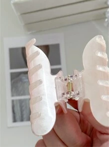 OUSEON 新娘爪夹 新娘发饰，婚礼爪夹带水钻标志，适合单身派对和新娘送礼会的准新娘礼物情人节情人节发夹发夹发夹发夹发夹秋冬女士发饰蝴蝶结适合度假装女士 - 彩色 - 查看 9