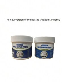 Wall Repair Patch Paste, 100g Per Piece Including A Scraper. Two Styles Are Randomly Dispatched To Fix Cracks, Moisture, And Mildew On Wall Surface
