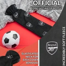 Arsenal F.C. Long Hot Water Bottle With Soft Cover 2L Football Gift - Multicolor - View 3
