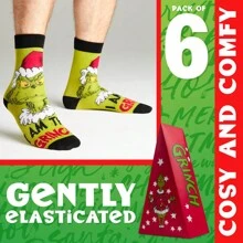 Marvel Socks Multipack Calf Length Soft Breathable Funny Cute Christmas Gift Secret Santa Stocking Stuffers - Multicolor - View 2
