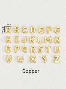 MECYLIFE 1 Pc Personalized Adjustable Stainless Steel Name Bracelet, Customizable Letter Bracelet, Popular Gift For Birthday - Bracelet - View 8