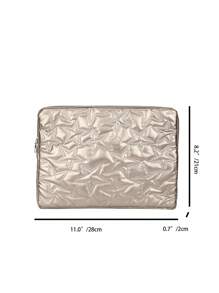 Funda para portátil de 13/13.3/14/15/16 pulgadas, estuche protector con diseño de estrella dorada para portátil, Chromebook, PC M3/M2/M1 Max - Dorado - Ver 4