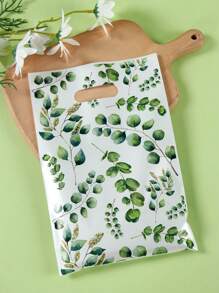 50个绿色叶子礼品袋，派对回礼袋，婚礼派对包装袋，生日礼品袋，派对袋，生日礼品包装用品，生日派对用品，生日装饰品，生日礼品填充袋，塑料袋，一周岁生日派对用品，派对回礼，生日快乐，女孩生日，蝴蝶装饰，婴儿派对装饰 - 樹葉 - 查看 7