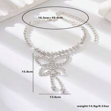 Accesorio de moda para mujer, tobillera con diseño de mariposa y diamantes, personalizada con cadena de tobillo con borlas de piedras del Rin para vacaciones en la playa