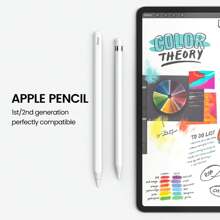 4 Packungen Stift-/Kugelschreiber Spitzen mit Aufbewahrungsbox kompatibel mit Apple iPad Pencil 1/2, kompatibel mit iPad Stylus Pen Ersatz Spitzen in edler Box, 4 Stück (Spitzen enthalten)