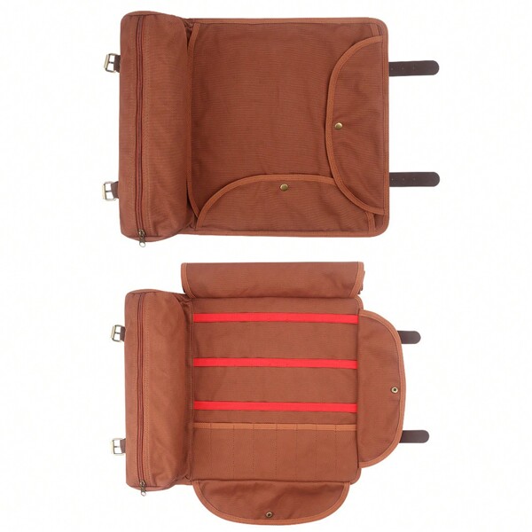 Barkeeper Tasche, Reise Barkeeper Kit, Professionelle Barkeeper Werkzeugtasche, tragbare Cocktail Ledertasche mit 20 Bar Werkzeugset, ähnlich wie Aktentasche für Barkeeper in Bars, Zuhause, Party