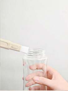 Silicone Baby Bottle Brush, Nipple & Straw Cleaning Tool, Bottle Brush Cleaner Set