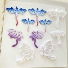 Puocaon Dragon Polymer Clay Cutters Dragon Clay Cutters For Polymer Clay Earrings Jewelry, Legendary Creature Animal Clay Cutters For Polymer Clay Jewelry Making, 3D Print Clay Cutters