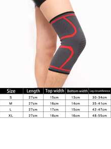 1 件跑步护膝,缓解膝盖疼痛的护膝,弹性运动护具,健身跑步骑行护膝,举重膝盖压缩套,篮球、排球、健身运动弹性包裹护膝 - 彩色 - 查看 3