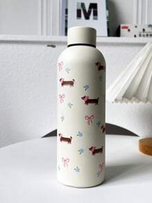 Bow-Knot Printed Large Capacity Everyday Portable Wine Bottle Cup - Red Wine Bottle - View 11