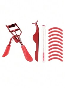 13pcs Eyelash Tool Set, Eyelash Curler, Eyelash Curler Replacement Rubber Pads, False Eyelash Extension Auxiliary Tools, Tubular Eyelash Brush, Eyelash Comb, Eye Makeup Tools - Multicolor - View 14