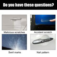 1pc/3pcs Car Scratch Wax Car Paint Protection Polishing Scratch Removal Maintenance Paint Surface Repair Cleaning Decontamination Grinding Agent - Black - View 3