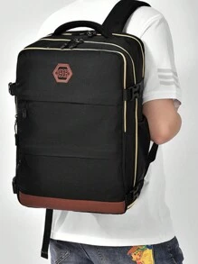 New Large Capacity Dual Shoulder Laptop Backpack, Computer Bag For Travel, Sports, Weekends - Fits Notebook, Stylish & Casual Design, Great Gift For Friends, Family, Birthdays, Holidays Christmas Thanksgiving Gifts For Men Funny Gifts Vacation Boyfriend Gifts Multi-Functional Outdoor Portable Fashionable Casual Student Hiking Dad Gifts Bag For Men Travel Essentials Holiday Essentials School Bag Camping Travel Bag Gym Bag Sports Bag Bags Summer Back To School Beach Bag Beach Laptop Case The Sporty Life Summer Bag Springbreak Bag Pack Hiking Bag Weekend Bag Backpacks Travel Must Haves Large Bag Step Into Spring - Multicolor - View 10