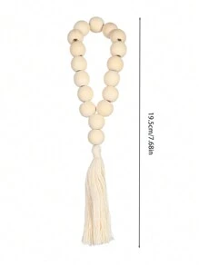 1 st. houten kralensnoer, vaasdecoratie kralensnoer, tafeldecoratie, woonkameraccessoire beste geschenken