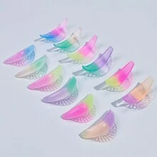 PERMANIA 6 对睫毛提升护罩，12 件睫毛提升垫，睫毛提升棒，6 种尺寸，2024 年新设计，可重复使用睫毛提升垫，用于家庭和沙龙中的睫毛提升 - 彩色 - 查看 10