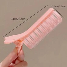 1 Piece Of Air Curlers For Women, High Round Bangs Clip, Alligator Air Bangs Curling Barrel, Slouchy Curly Bangs, Fluffy Artifact, Hair Fluffy Clip, Hairpin Accessories, V-Shaped Air Curler, Front Hair Styling Accessories, Suitable For Normal Hair, Beauty And Personal Care ,Hair Styling Tools
