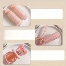 1 Piece Of Air Curlers For Women, High Round Bangs Clip, Alligator Air Bangs Curling Barrel, Slouchy Curly Bangs, Fluffy Artifact, Hair Fluffy Clip, Hairpin Accessories, V-Shaped Air Curler, Front Hair Styling Accessories, Suitable For Normal Hair, Beauty And Personal Care ,Hair Styling Tools