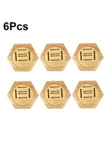 6pcs Medal Display Hanger Rack Wooden Honeycomb Medal Storage For Sports Races Track Field Spartan Running Marathons Best Gifts Birthday - 6pcs - View 4