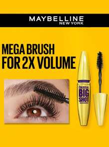 Maybelline Waterproof Lash Lengthening Curling Mascara, Non-Smudging And Long-Lasting, Plus Eyelash Extension Effect - 10ml - View 1