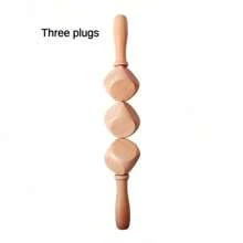 1pc New Wooden Therapy Massager Tool Set, Muscle Relaxation, Deep Tissue Point Acupressure Scraper