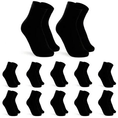 City Comfort Calf Socks Soft Breathable And Pack Of 12