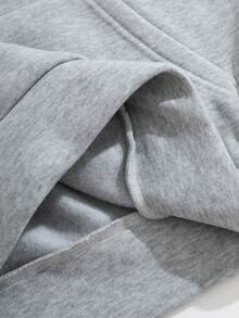 Áo nỉ in theo yêu cầu, in chữ theo yêu cầu, áo nỉ cô dâu in theo yêu cầu, áo hoodie cưới in theo yêu cầu, quà tặng cho bạn gái/vợ, quà tặng ngày Valentine, áo nỉ nữ in theo yêu cầu cá nhân - Thêm chữ của riêng bạn (Tên/Tên người yêu/Khẩu hiệu/Ngày kỷ niệm/Ảnh chế trên mạng) Phong cách thường ngày - Xám - Xem 5