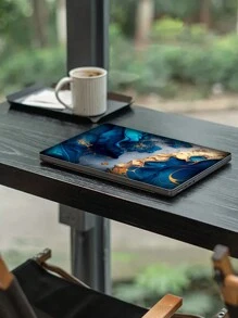 1pc Customizable Laptop Skin Sticker, Available In 10", 12", 13", 14", 15", 17" And Custom Size, Scratch-Resistant Computer Protective Film, Multi-Style And Multi-Size Laptop Customization Back To School - Customized Pattern - View 2