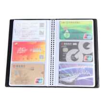 Hot Leather Cards ID Paper Craft Book Case Organizer Collection Storage Container 40/120/180/240/300 Gifts For Card Holder Card Holder Wallet Business Card Holder Credit Card Holder Card Holder Women Photocard Holder For Men For Women Card Wallet