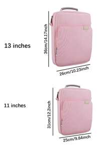 1 draagbare schouder-/crossbody-laptoptas voor Apple-laptops van 9,8 tot 13,3 inch, veelzijdig draagontwerp