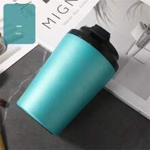 380ml/12.8oz Minimalist High-End Double-Layer Stainless Steel Vacuum Insulated Coffee Mug, Business/Office/Outdoor Travel Gift, Couples Summer Sports Water Bottle - Multicolor - View 11