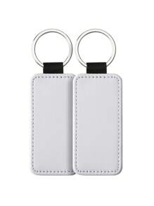 1 Peça Chaveiro de Impressão por Transferência Térmica Dupla Face, Personalizável com Design Pessoal, Logo, Forma Geométrica (Círculo, Quadrado, Retângulo, Coração), Adequado para Presentes, Amigos, Equipes, Casamentos