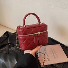 Women's Embroidery Chain Strap Handbag & Crossbody Bag