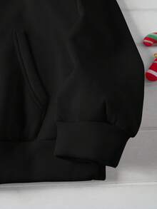 Áo nỉ in theo yêu cầu, in chữ theo yêu cầu, áo nỉ cô dâu in theo yêu cầu, áo hoodie cưới in theo yêu cầu, quà tặng cho bạn gái/vợ, quà tặng ngày Valentine, áo nỉ nữ in theo yêu cầu cá nhân - Thêm chữ của riêng bạn (Tên/Tên người yêu/Khẩu hiệu/Ngày kỷ niệm/Ảnh chế trên mạng) Màu đen, Tình yêu vĩnh cửu - màu đen - Xem 5