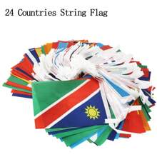 50/100 Countries String Flag International Bunting Banners World Flag Banner Decoration For Festivals Sports Clubs Bars Celebrations Party Decorations