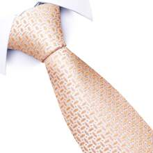 AlanKing 1pc Men's Solid Striped Paisley Necktie Formal And Party Accessories Ideal Choice For Men Gift Men Necktie - Color Mixing - View 24