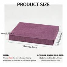 Un contenitore multifunzione multistrato in 8 scomparti in tessuto Oxford con perline e velluto, dal design giovanile, alla moda e senza tempo, adatto per conservare occhiali, gioielli, orologi e orecchini. Uno stile casual, un design semplice, facile da riporre, adatto a tutte le stagioni primavera, estate, autunno e inverno, sia per uomo che per donna. - Stile regolare - Visualizzare 7