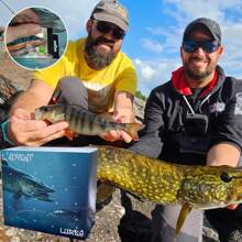 Calendrier de l'Avent de Noël, kit de pêche, appâts de pêche per adulti, cofanetto cadeau de pêche sorpresa, cadeau esclusivo per gli amatori della pesca - Blu - Visualizzare 4