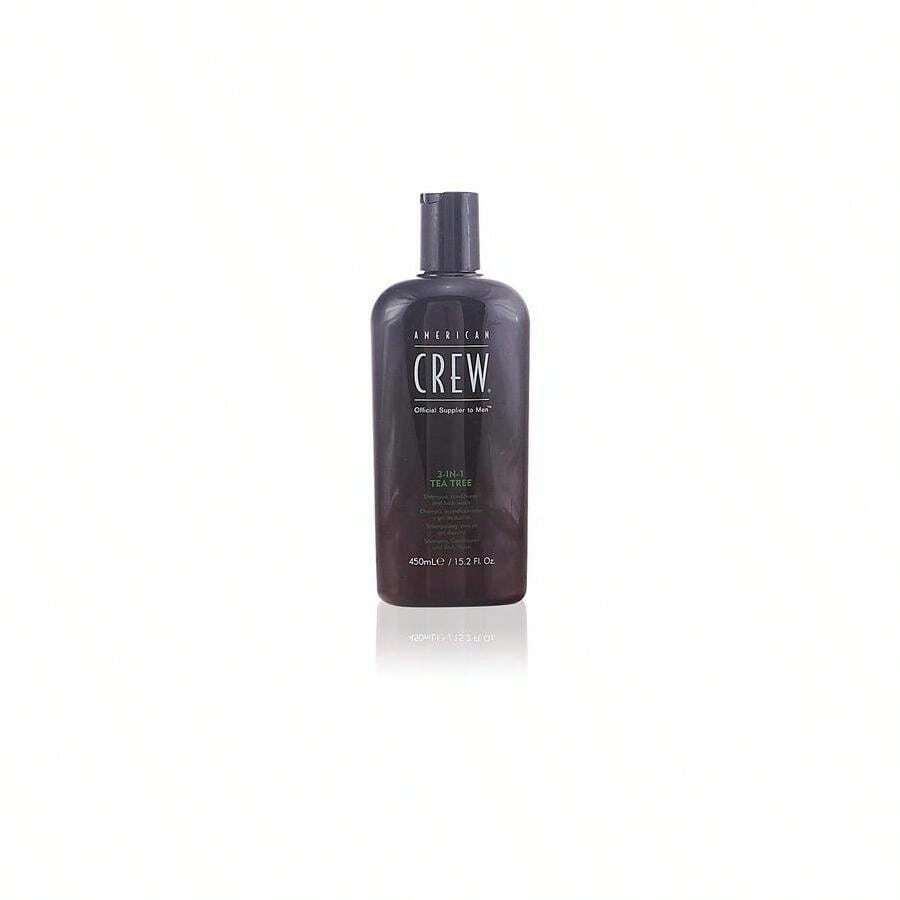 American Crew 3 In 1 Tea Tree Shampoo Conditioner & Body Wash - White - View 1