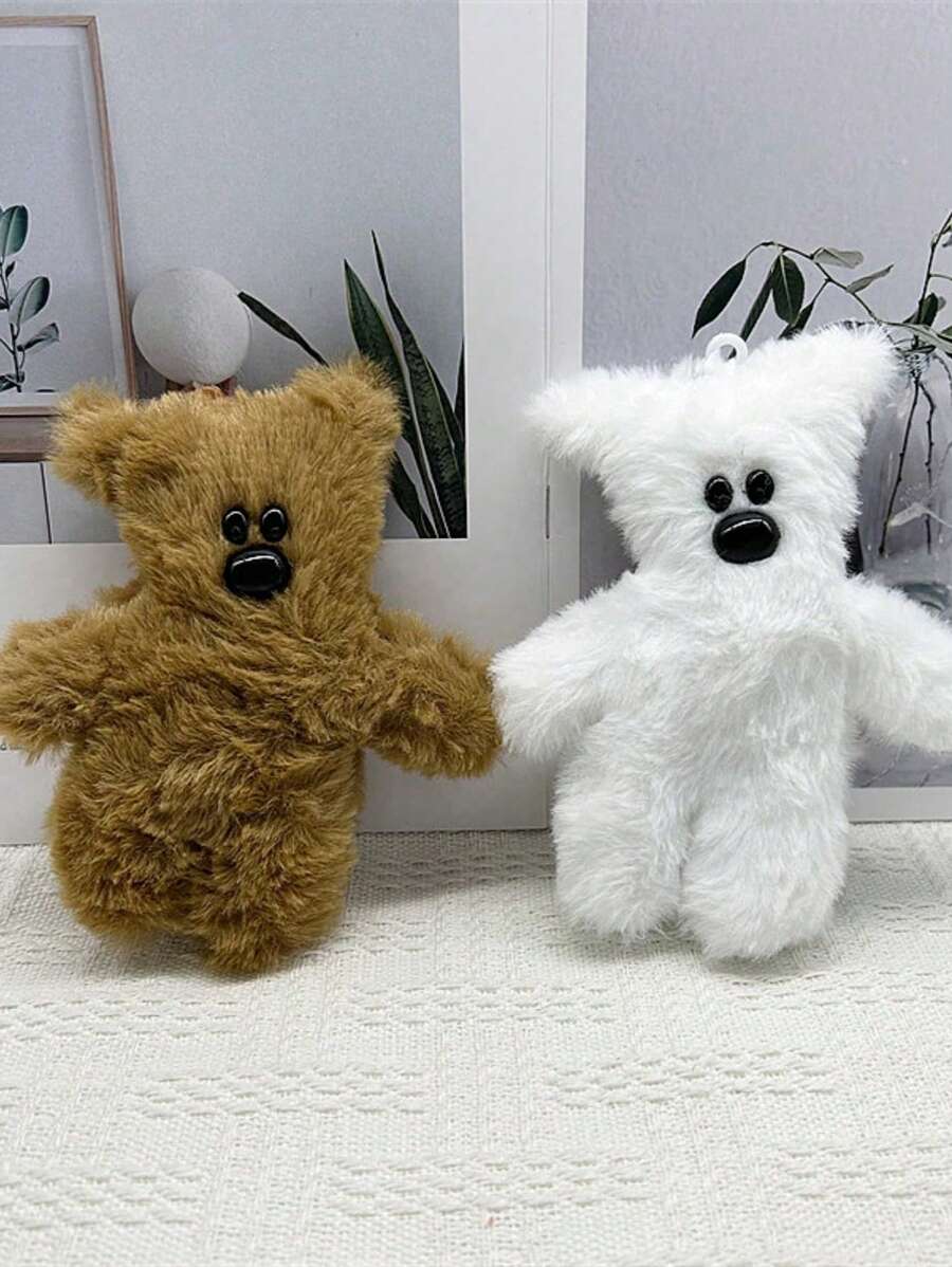 Mùa thu và mùa đông mới dễ thương thú cưng gấu nhỏ bóp gấu nhỏ đồ chơi sang trọng trẻ em sách đóng gói phụ kiện móc khóa mặt dây chuyền cho bé gái búp bê búp bê vải nhỏ móc khóa túi mặt dây chuyền cho trẻ em búp bê cặp đôi mặt dây chuyền trang trí máy búp bê thời trang búp bê quà tặng đa năng quà tặng nhỏ cho bạn thân - Nhiều màu - Xem 1