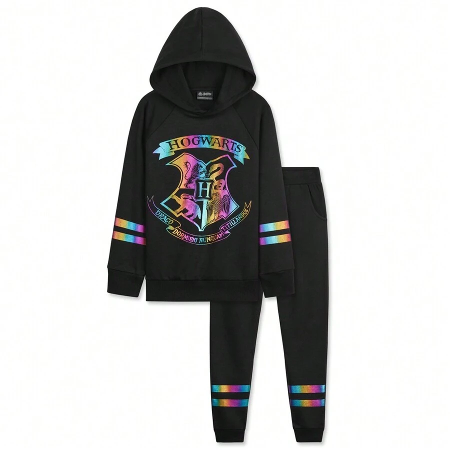Harry Potter Tracksuit Set - Black - View 1