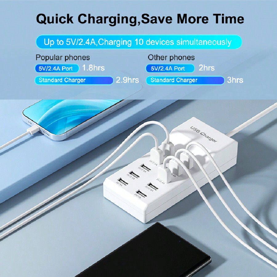 Netzadapter 10A Mit 3 Steckdosen - 4mm Starkstrom Für Haushalt & Büro