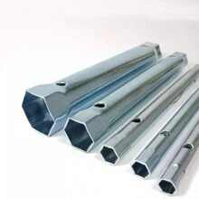 Spark Plug Wrench Set Kit 6 Pieces From 8 To 17mm In Steel Car Maintenance Motorcycle Mechanical Workshop - Bạc - Xem 7