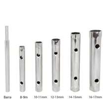 Spark Plug Wrench Set Kit 6 Pieces From 8 To 17mm In Steel Car Maintenance Motorcycle Mechanical Workshop - Bạc - Xem 5