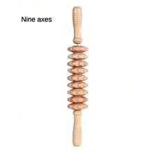 1pc New Wooden Therapy Massager Tool Set, Muscle Relaxation, Deep Tissue Point Acupressure Scraper